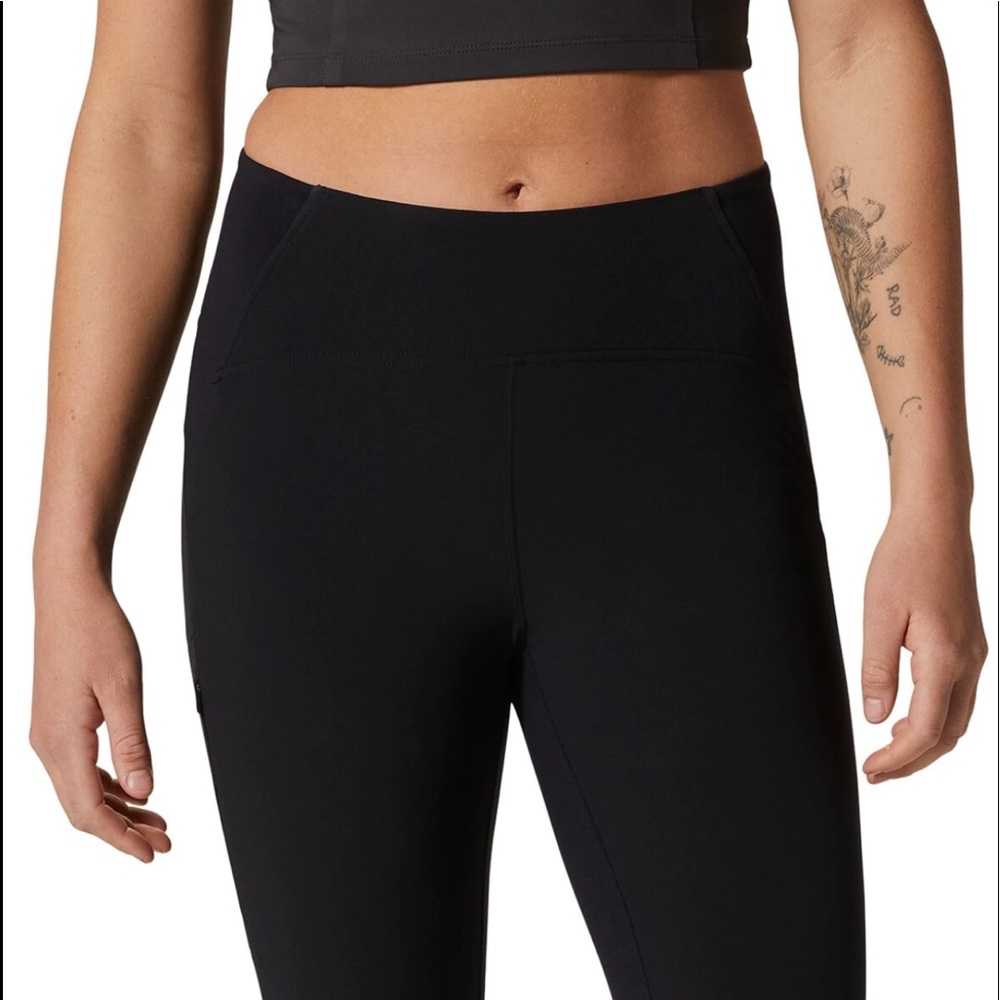 RAINBEAU Bodywear Woman’s Black Stretchy Activewear Leggings Size: Medium - Picture 5 of 14